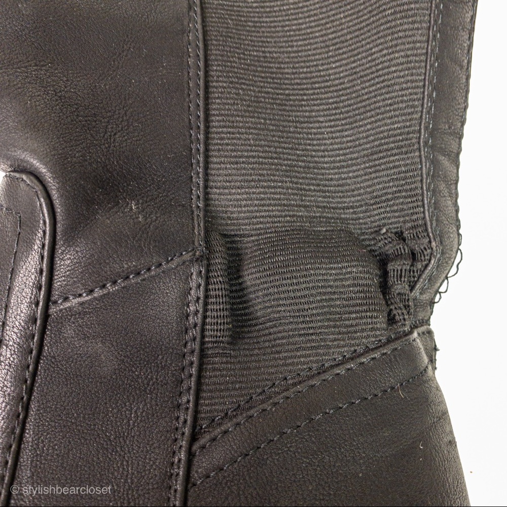 Rampage Illusion Faux Leather Knee High Boot Black - Picture 6 of 6